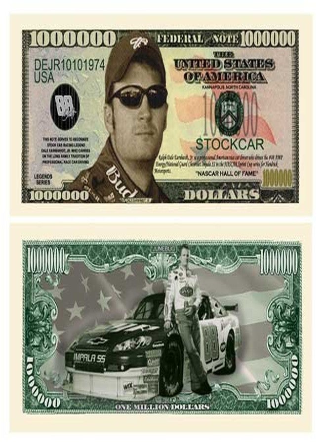 American Art Classics مجموعة أوراق نقدية من فئة مليون دولار من مجموعة "أميركان آرت كلاسيكس" لديل إيرنهاردت جونيور - (عبوة من 5 أوراق) - Image 1